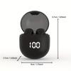 SK18-Auricolari Wireless Invisibili per Dormire Versione Bluetooth 5.3 Mini Auricolari Cuffie Cancellazione del Rumore Controllo Touch