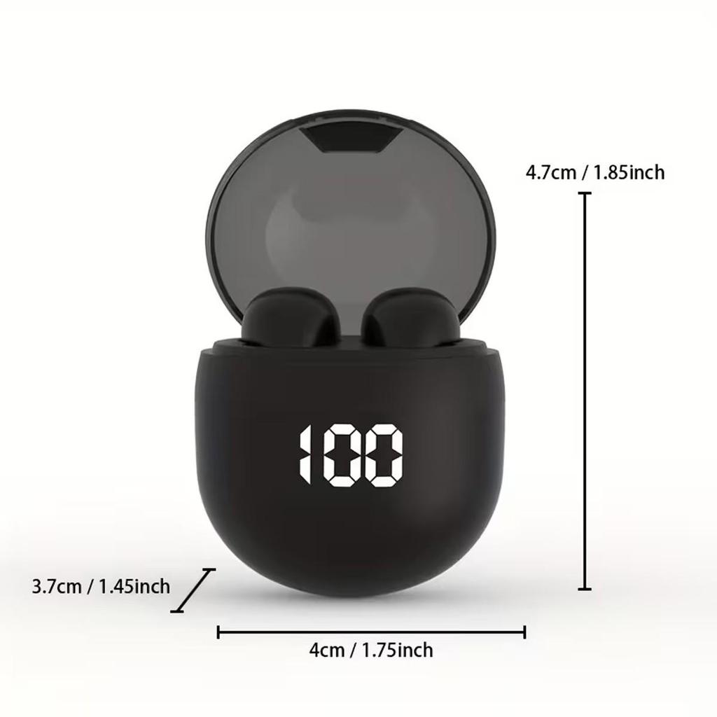 SK18-Auricolari Wireless Invisibili per Dormire Versione Bluetooth 5.3 Mini Auricolari Cuffie Cancellazione del Rumore Controllo Touch