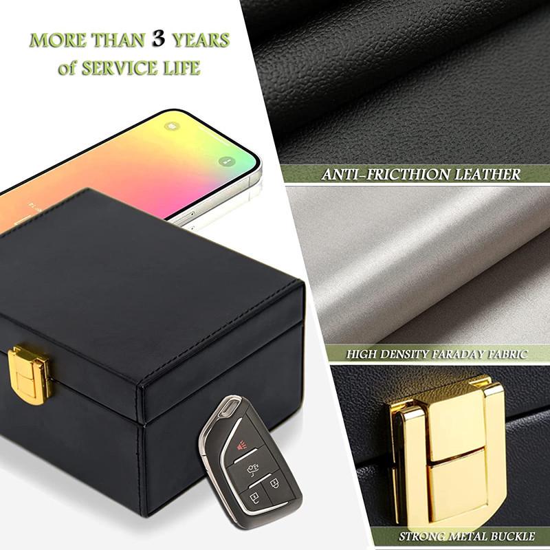 RFID Faraday Box: Mobile Signal & Car Key Shielding Bag