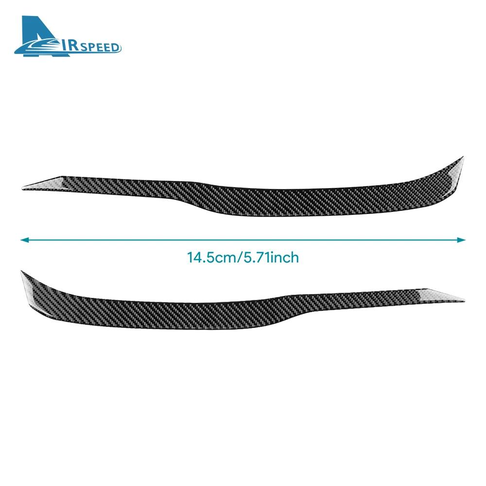 For Ford Mustang GT 2024 2025 2026 2027 Real Soft Carbon Fiber Sticker Car Driver Passenger Seat Panel Decor Interior Trim