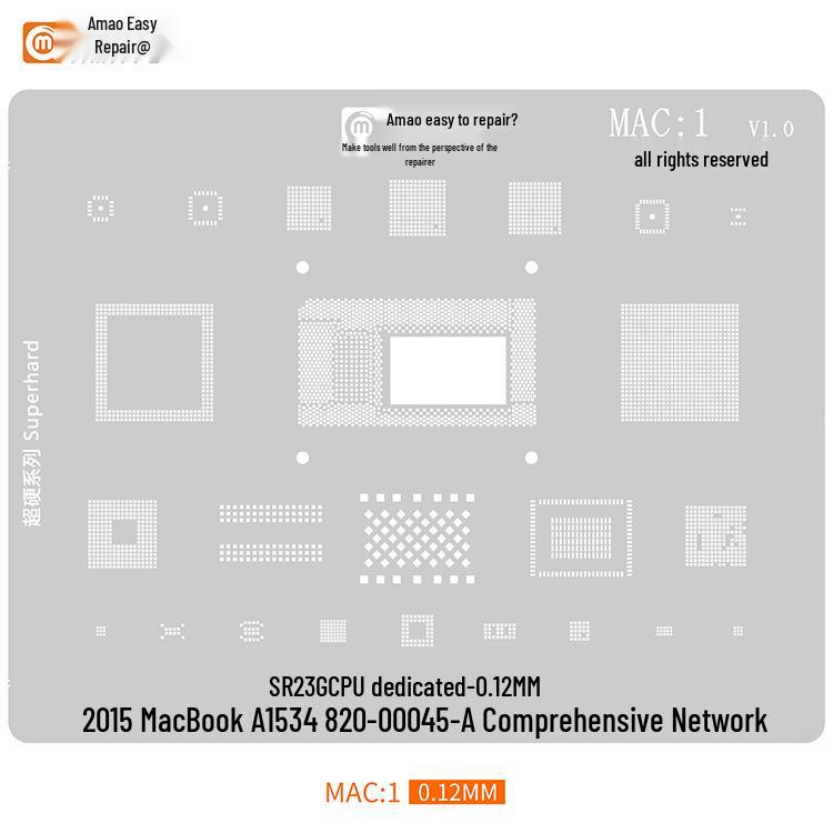 Apple MacBook Serie/MAC Laptop Upgrade-Kit mit Lötpasten-Schablone