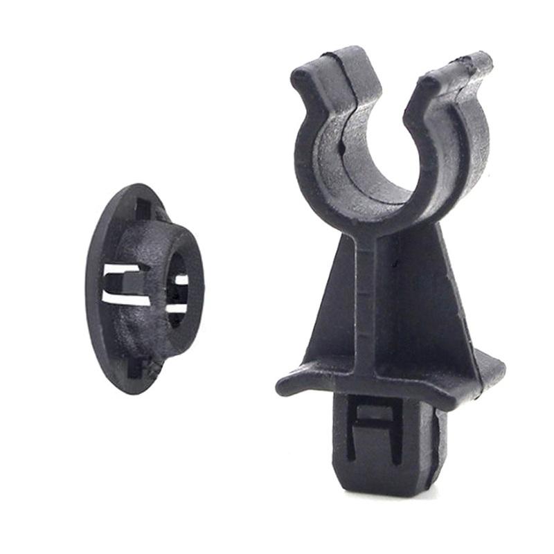 10 Set Retainer For Nissan Qashqai Dualis J10 Navara D40 Pathfinder R51 Bonnet Hood Support Prod Rod Clamp Clip Holder