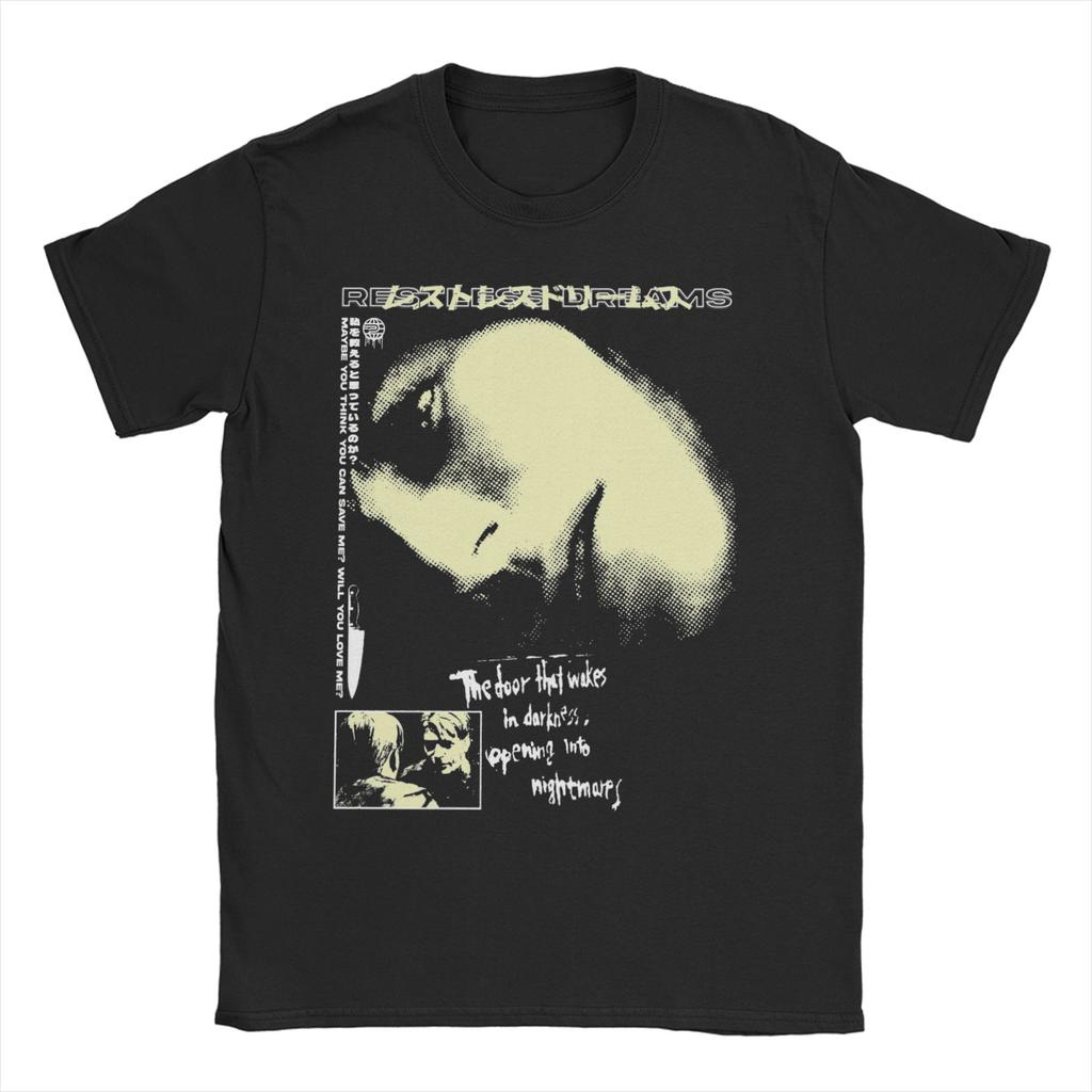 Herren Damen Silent Hill T-Shirts Horror Spiel Reine Baumwolle Kleidung Lässig Kurzarm Rundhals T-Shirts Übergröße T-Shirts