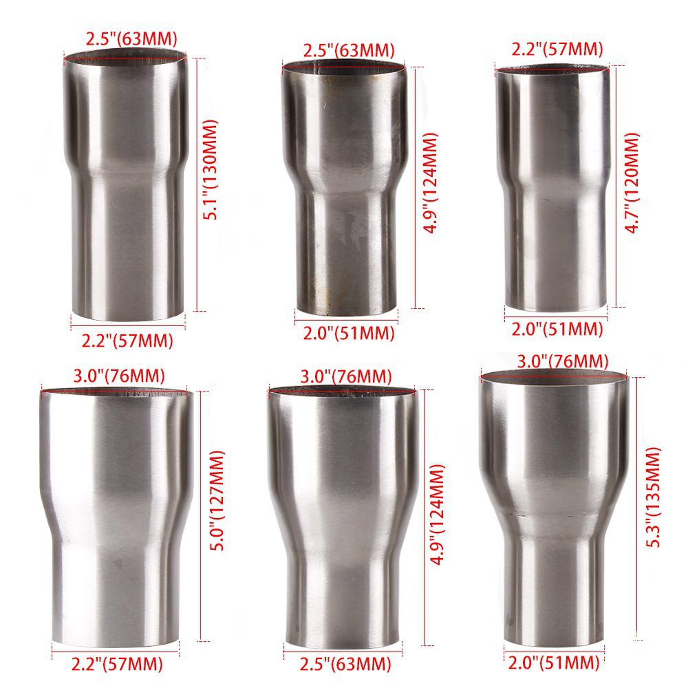 Adattatore Riduttore Tubo di Scarico/Aspirazione per Auto 51-76mm