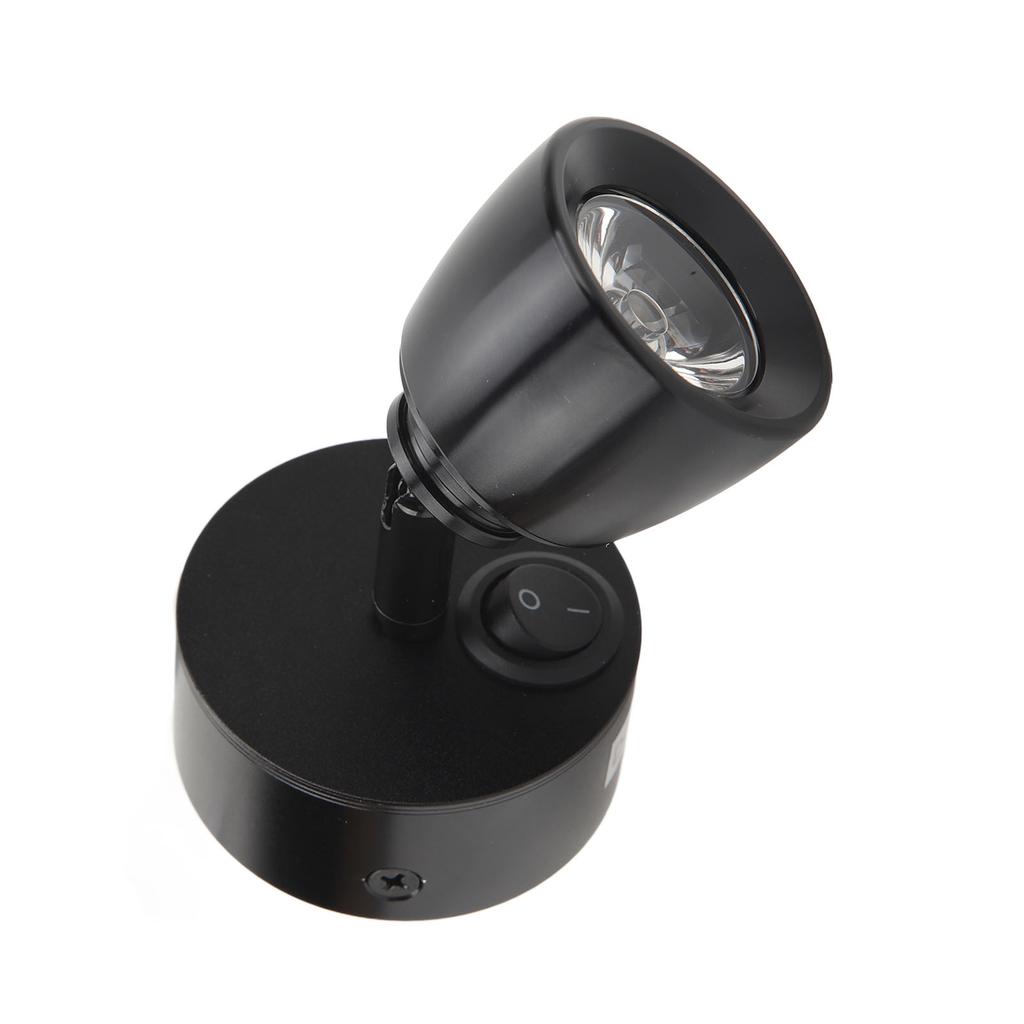 Reading Light DC12V to 24V High Brightness Warm White Light LED RV Bedside Lamp for Trucks Campers Trailers Ships Yachts
