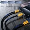 240W Multifunctional 3-in-1 Mecha Fast Charging Cable for Apple & Huawei