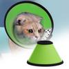 Pet Circle Solid Color Anti-licking Plastic Recovery Wound Protective Collar for Cat