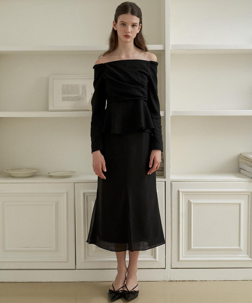 Peullobeu Mue Mue Blouse(Bk)