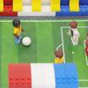 Small Particle Scene Building Block Football Field Boys Sports Stadium Assembly Assembly Toy Batch