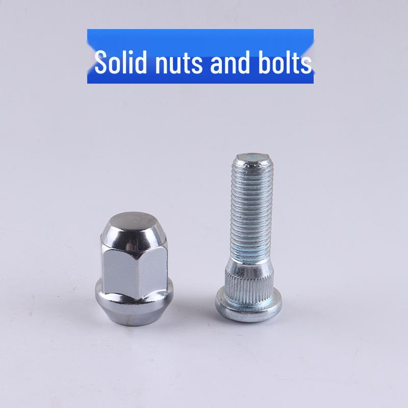 Compatible Tire Nut Hub Screws for JMC Landwind Models X2, X5, X6, X7, X8, X9, Xiaoyao