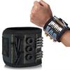 1 x magnetisches Armband, zum Befestigen von Schrauben, Nägeln, Bohrern, Handgelenk-Werkzeughaltergurten mit starken Magneten.