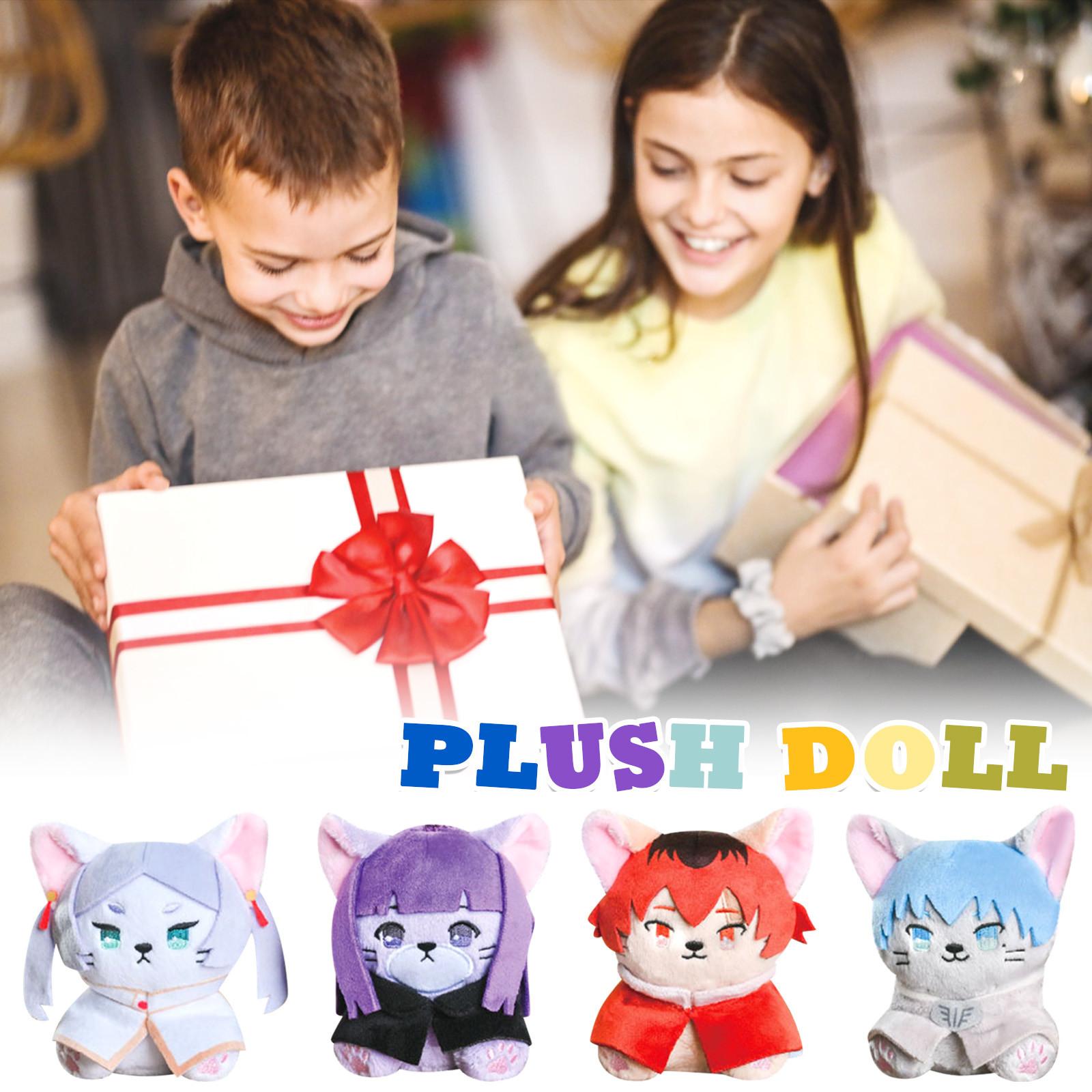 

Плюшевая кукла, Игрушка в подарок, Мультфильм, Детская тряпичная кукла, Детская подарочная подушка(Нет стандарта) One Size