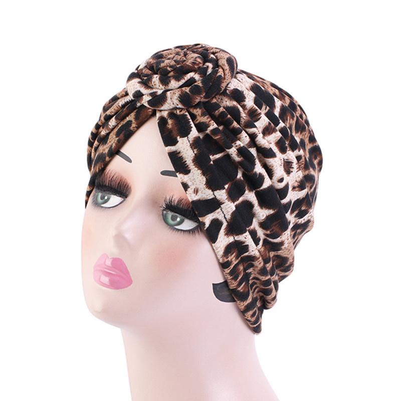 African Print Turban Hat for Women Scrunchies Knot Headwrap Stretch Bandanas Party Headwear Ladies Headscarf Hair Accessories