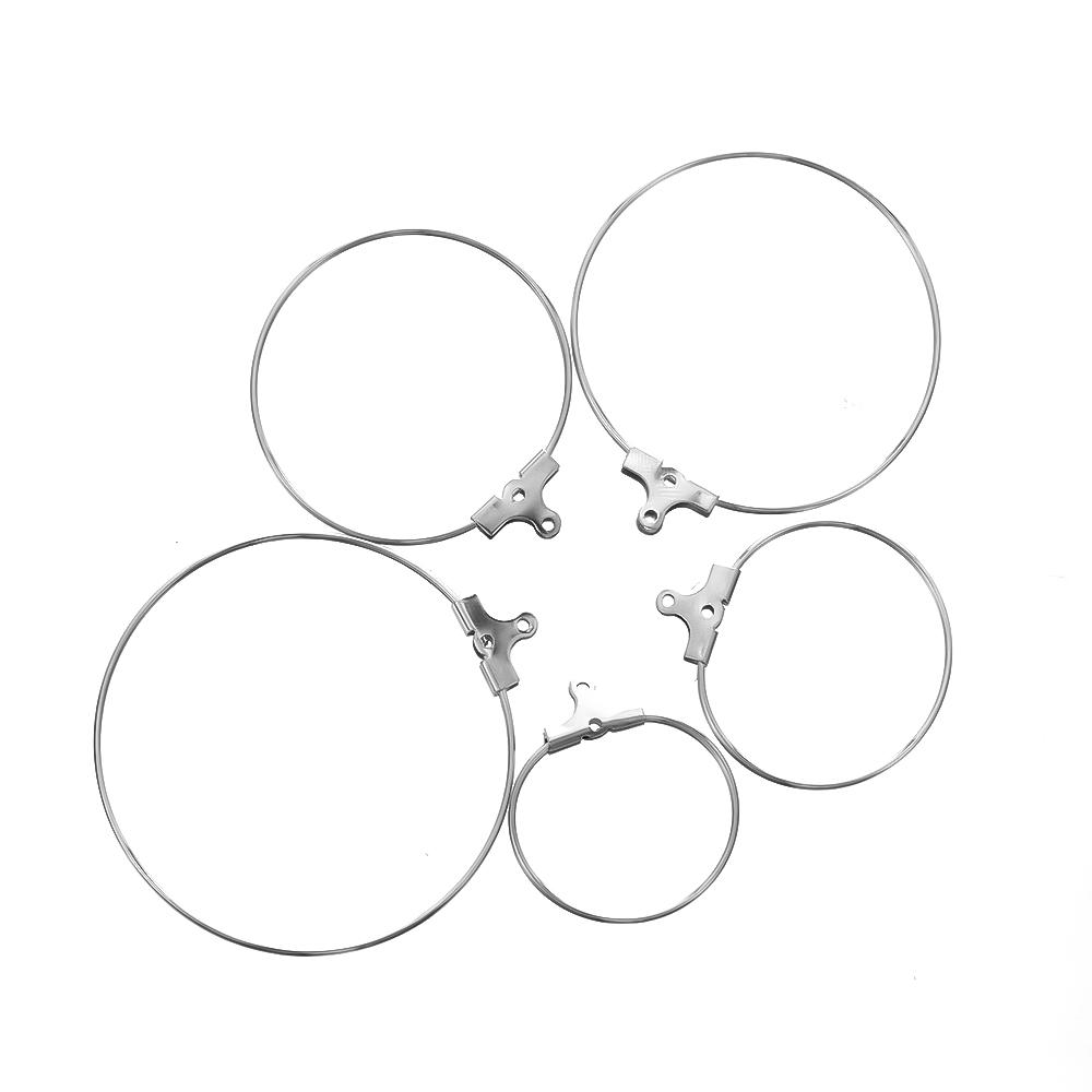 

20pcs Gold Color Stainless Steel Ear Wire Earring Hooks Connector DIY Jewelry Making Accessories Crafts Dangle Hoop Components 20mm