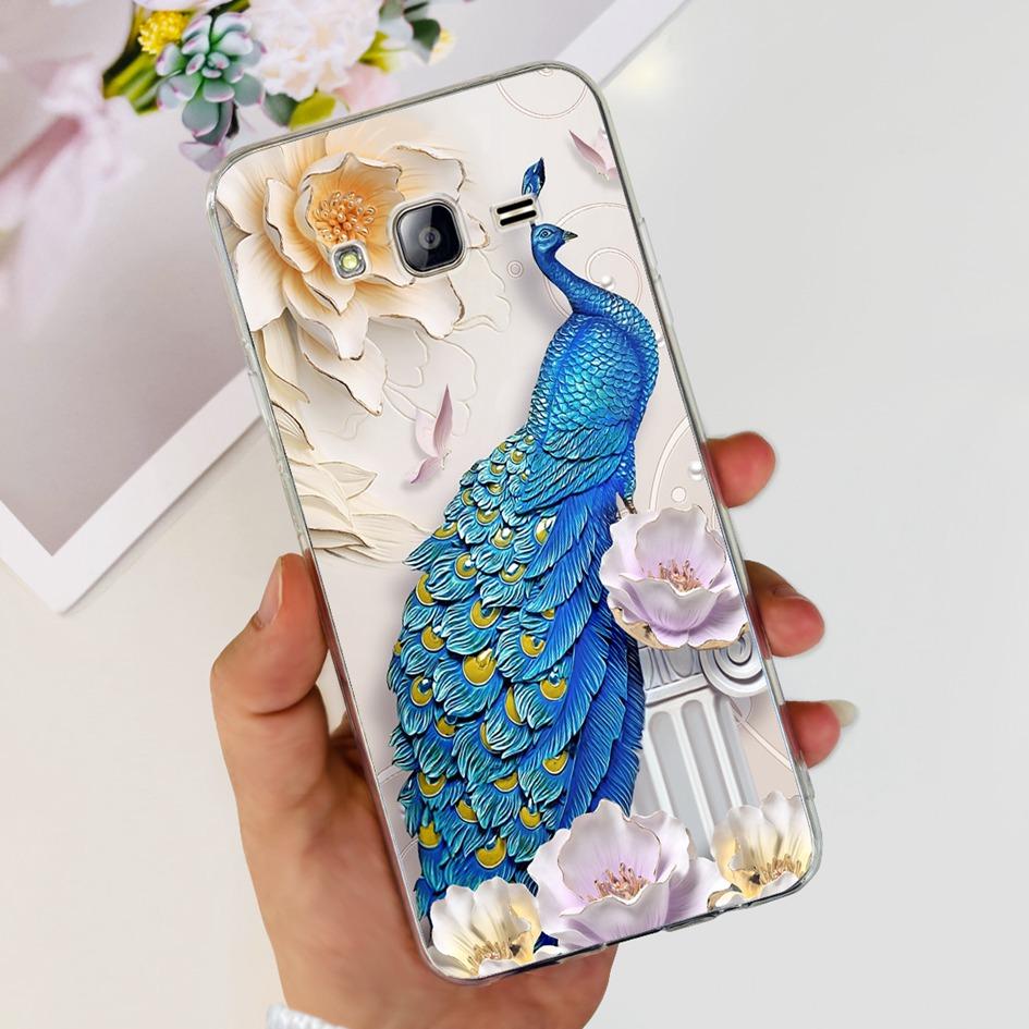 For Samsung Galaxy Grand Prime Case G530 G530H G531 G531H G531F SM-G531F Clear Cover Fashion Flower Soft TPU Silicone Phone Case