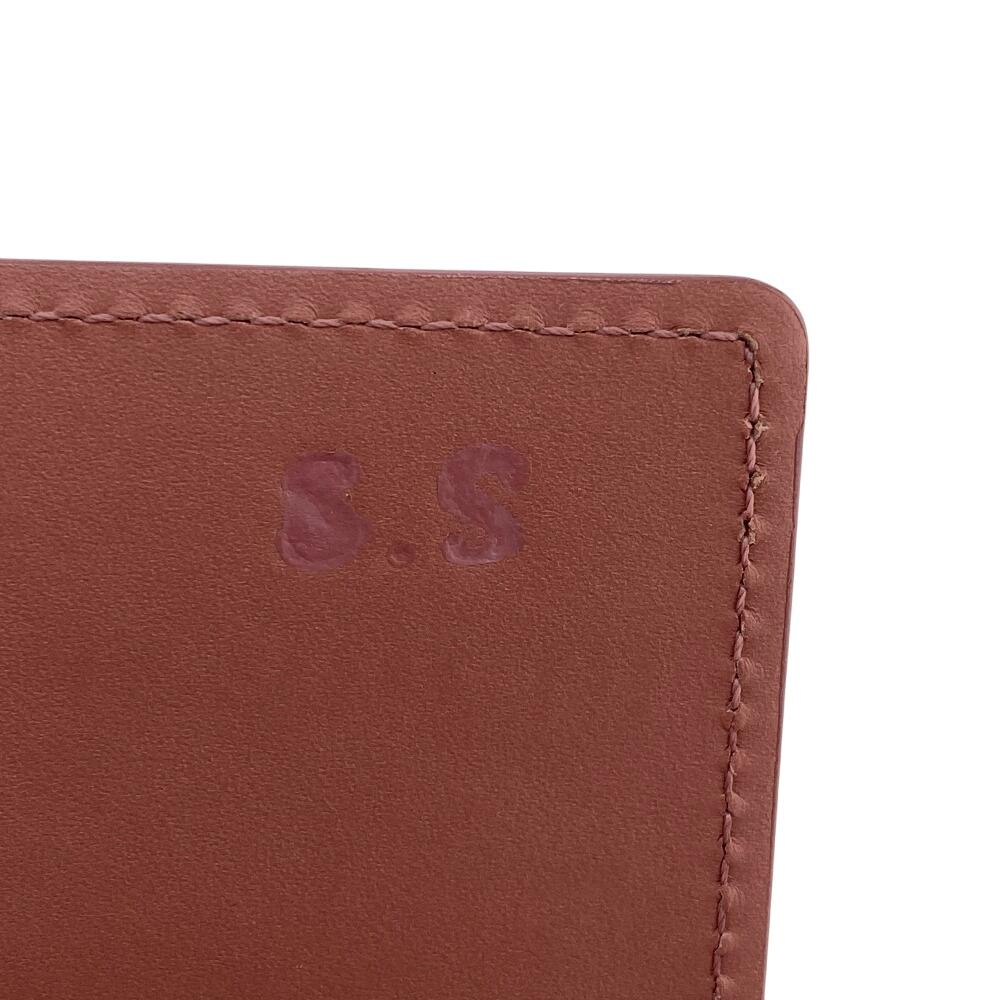 LOUIS VUITTON M90023 Monogram Vernis Ikat leather Portefeuille Sarah Rosevelle Purse pink leather Women Used