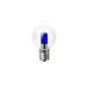 ELPA LED Decorative Bulb, S-shaped Miniature Bulb, 17mm Base, Clear Blue, LDA1CB-G-E17-G458