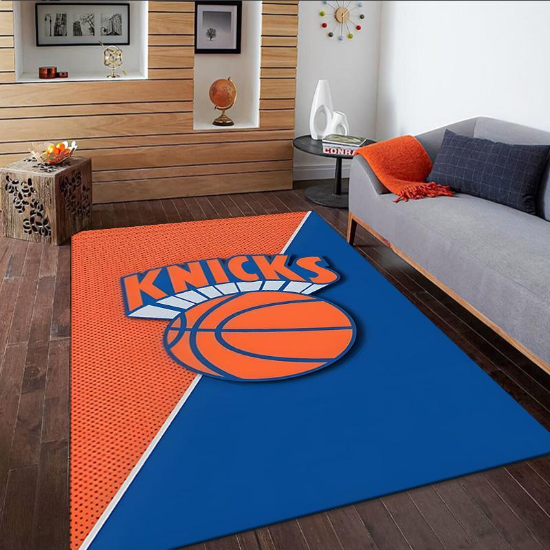 Tappeto con Logo Knicks, Tappeti da Cucina, Tappetino Yoga, Tappetini Antiscivolo, Tappeto per Bagno, Soggiorno camera da letto, Tappeti da Campeggio Regalo di Natale