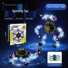 Deformable Luminous Gyro Toy for Kids - Educational Stress-Relief Mechanical Spinner