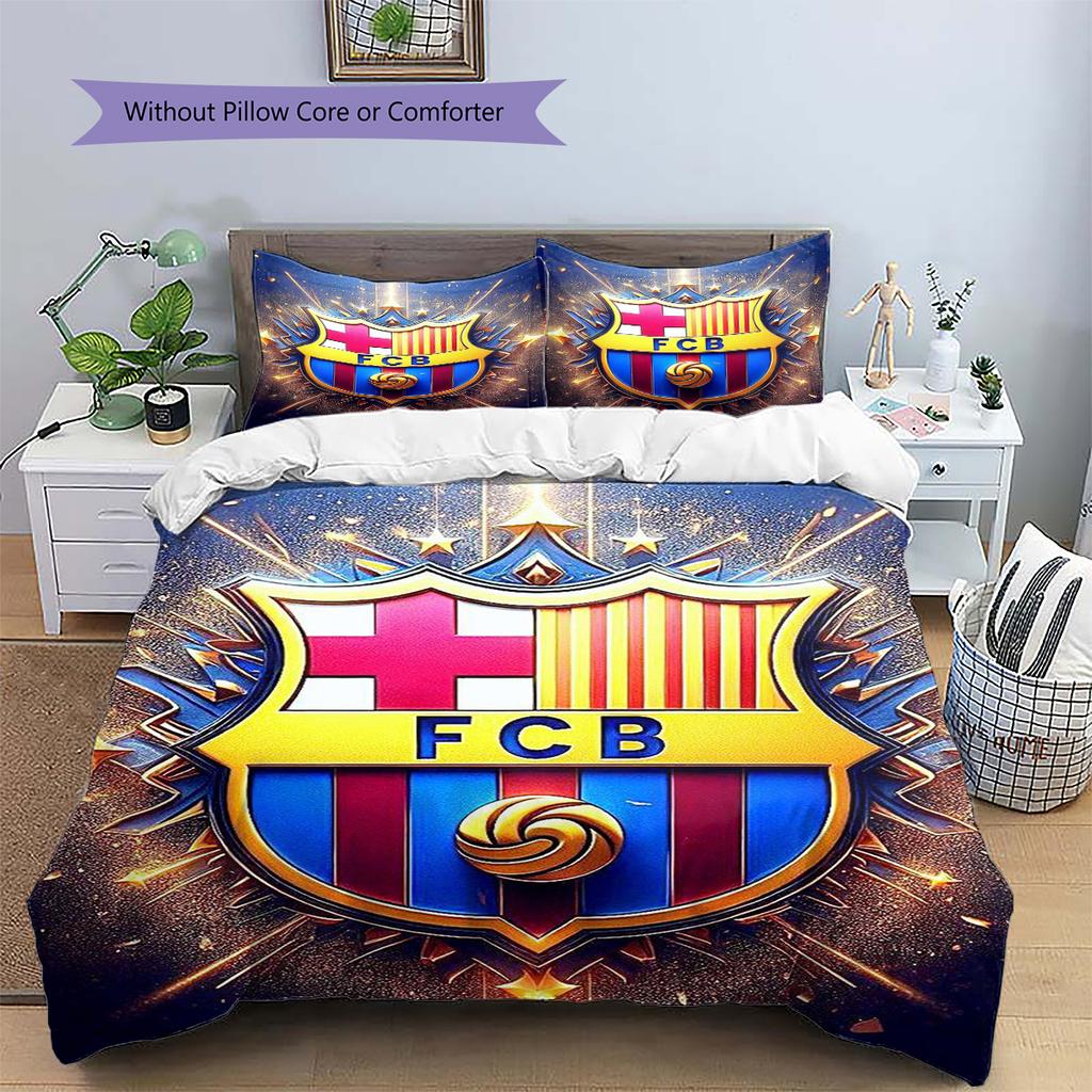 Cartoon Pattern Bedding Quilt Set Quilt Cover Pillowcase Home Decoration Birthday Gift (1 * Duvet Cover + 2 * Pillowcase, Without Core)