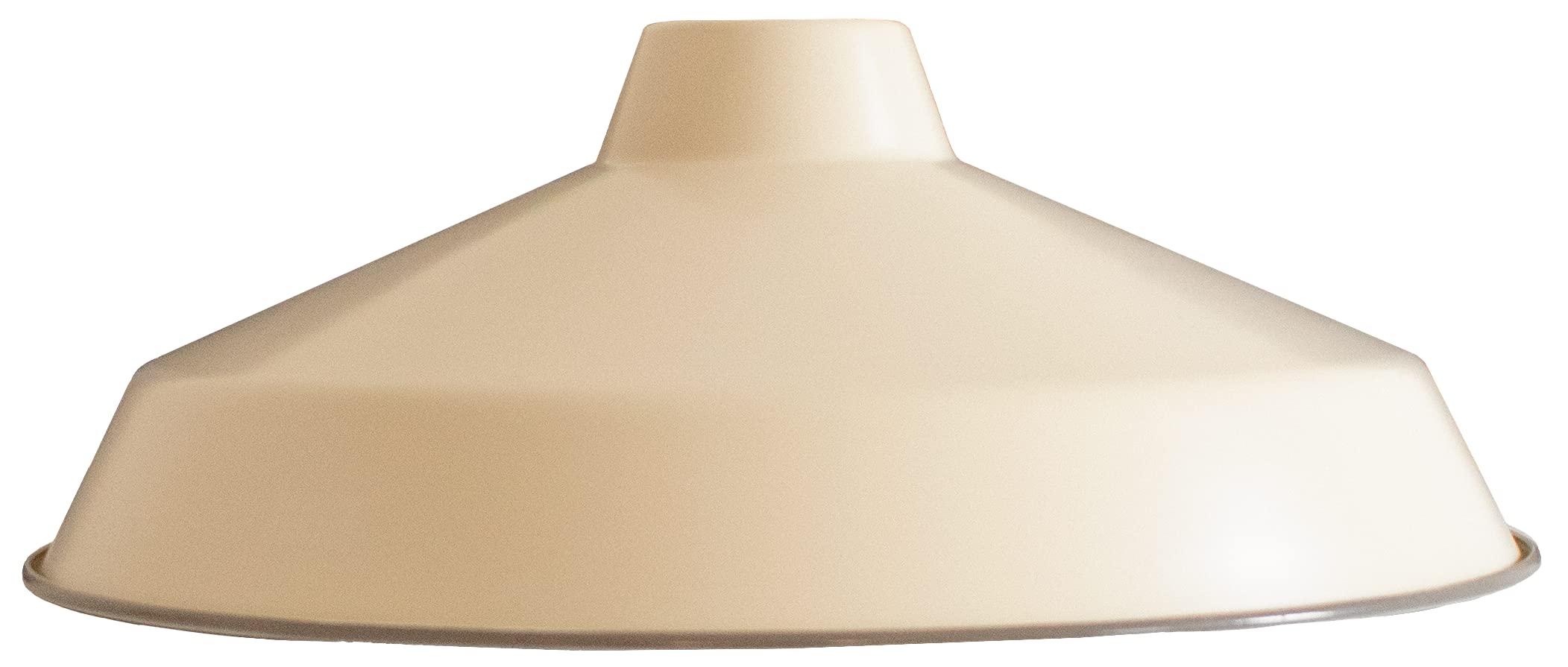 

Ampoule Lampshade, Shade Only, Umbrella, E26, 1 Light, Metal, Beige, Delishca