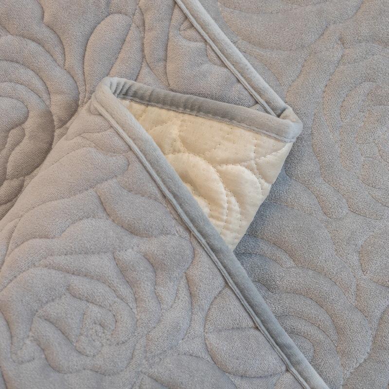 Simple Sofa Cushion Winter Crystal Fleece Short Plush Seat Cushion Cushion Cover Towel Non-Slip Cream White New Sofa Cover