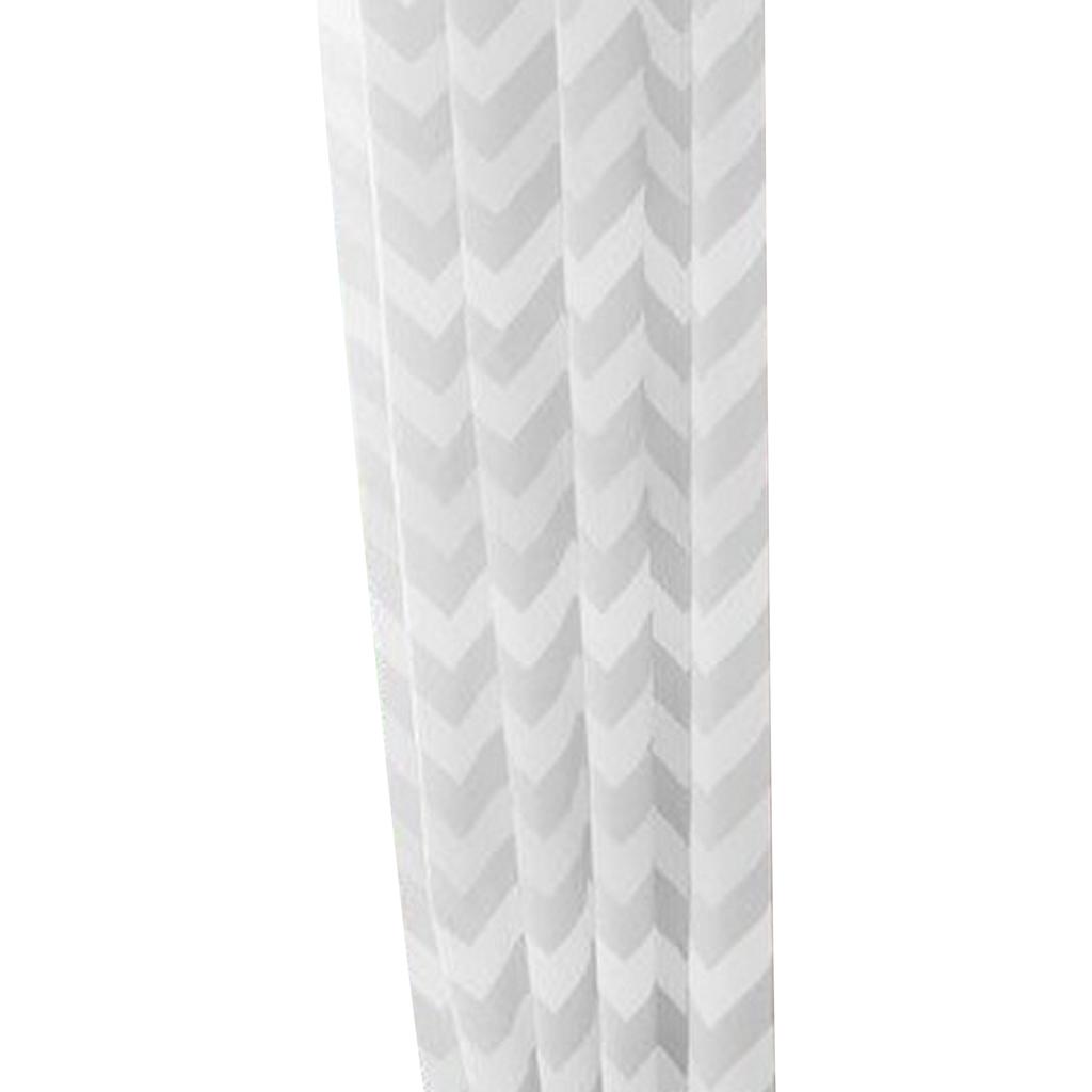 Bedding & Beyond Metro Chevron Pencil Pleat Curtains (Pack of 2)