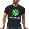 WhatsApp T-Shirt-Personalisierung, Ästhetische Kleidung, Grafik-Shirts, Herren-T-Shirts mit Grafik