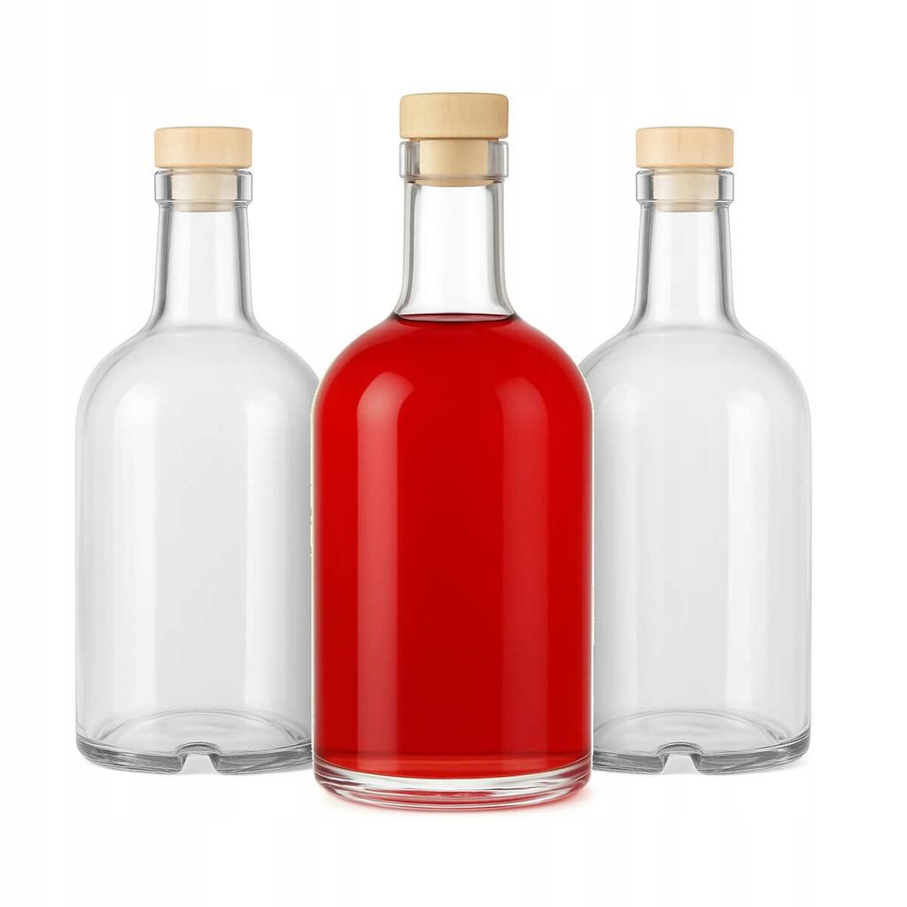 50X Butelka Tadek 500 Ml + Korek Nalewka Bimber