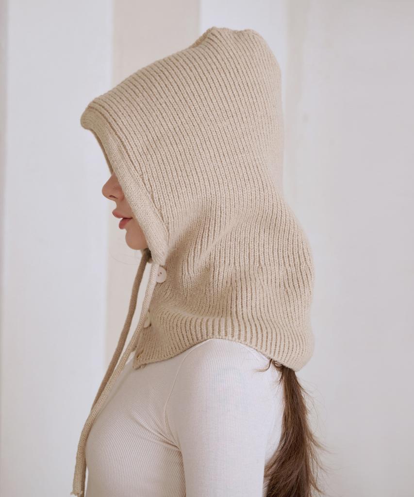 Koipeu Button Balaclava Cf073Ht047