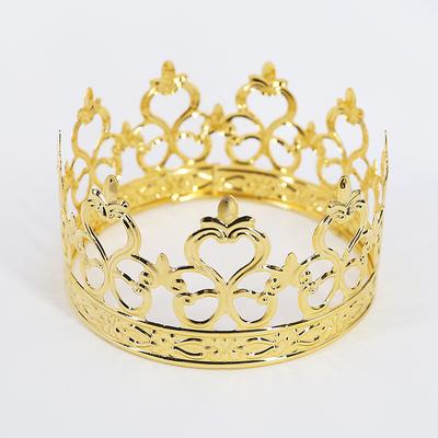 Birthday Cake Crown Baking Decoration Dessert Holiday Ornaments New Iron Crown Decoration Supplies