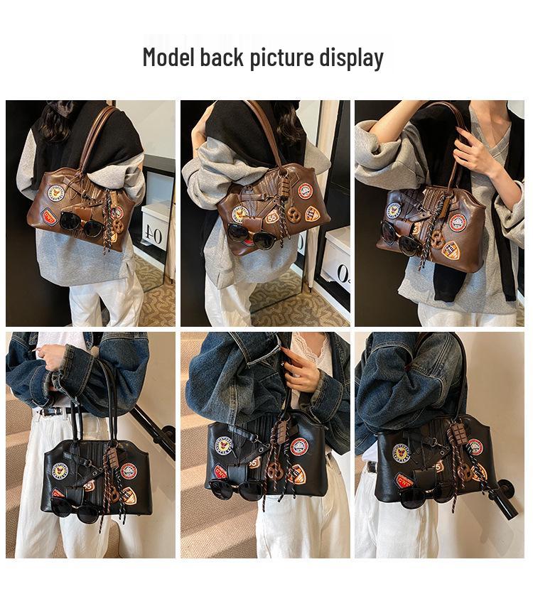 2024 Women’s Versatile College Style Large Capacity Tote Bag