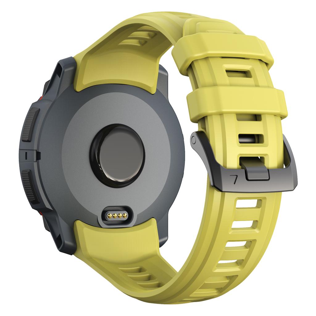 For Garmin Instinct 3 AMOLED 45mm/Instinct 3 Solar 45mm Smartwatch Band Breathable Sports Silicone Strap