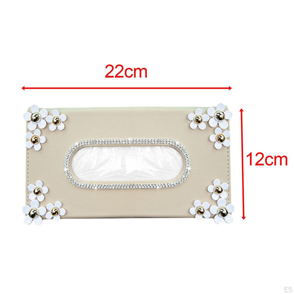 Car Tissue Dispenser Box for Home and Office Use