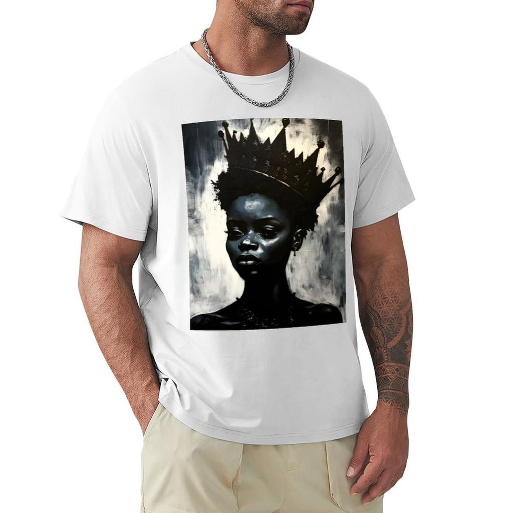 Queenly Aura Royaltyblack Queen Tshirt Big And Tall Casual Tshirt