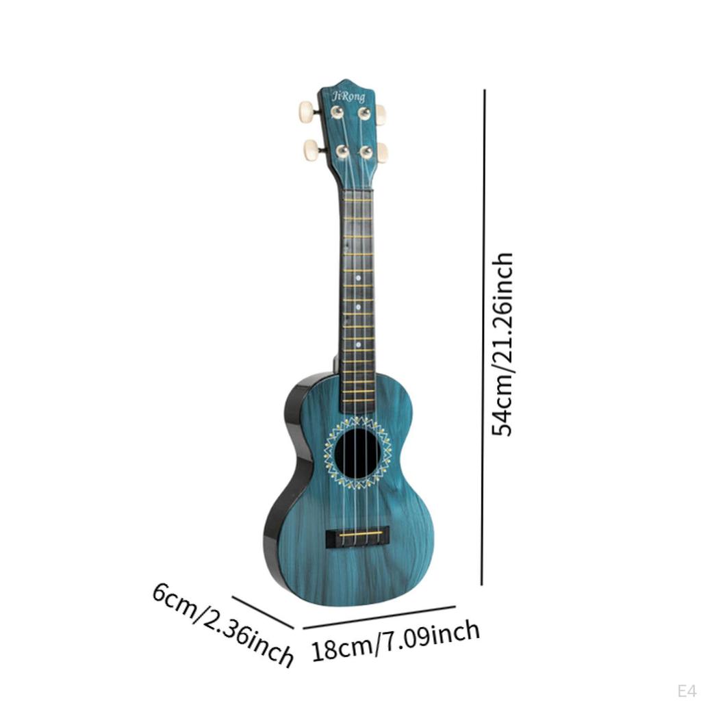 Dziecięce ukulele zabawka muzyczna gitara czterostrunowa lekki instrument dla młodych uczniów