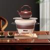 Clay Barbecue Portable Lightweight Convenient Tea Kettle Warmer Tabletop for Garden Camping Outdoor