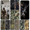 Camo Military Army Camouflage Phone Cover for Apple iPhone 17 16 Plus 13 12 Pro Max Mini X XR ProMax 16E 15+ 16Plus Air Case