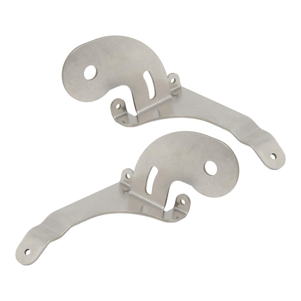 2pcs Spotlight Mounting Bracket Left Right Stainless Steel Chrome Replacement for Mini R50 R52 R53
