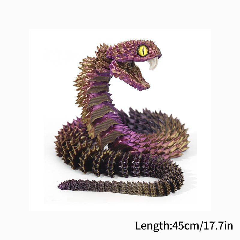 3D Printed Dragon Desk Accessorie Office Accessorie 3D Printed Snake Octopus Ornament Birthday Holiday Gifts Room Decor