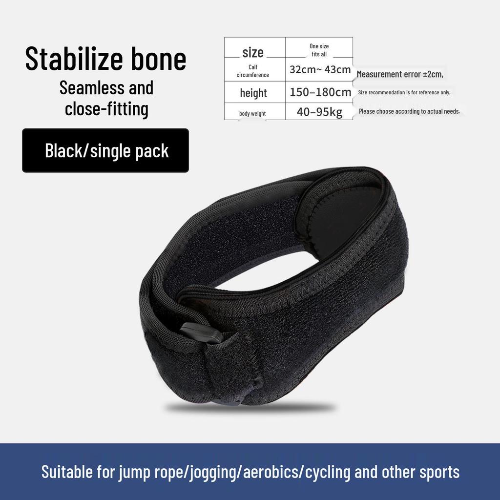 Men's & Women's Patella Strap Knee Brace for Basketball, Running, and Fitness - Compression Support for Injury and Meniscus Protection.