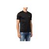 Emporio Armani SS22 Letter Print Pullover Round Neck Short Sleeve T-Shirt Men Tops Black 8N1TD81JUVZ0999