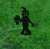 New Metal Iron Art Ghost Little Devil Halloween Garden Stake