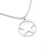 Dior Logo Plate Star Chain Necklace Accessories Necklace Gold Plated Silver