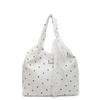 Korean Lazy Wind Large-capacity Underarm Bag Women's 2025 New Girl Chiffon Cloth Polka Dot Shoulder Tote Bag