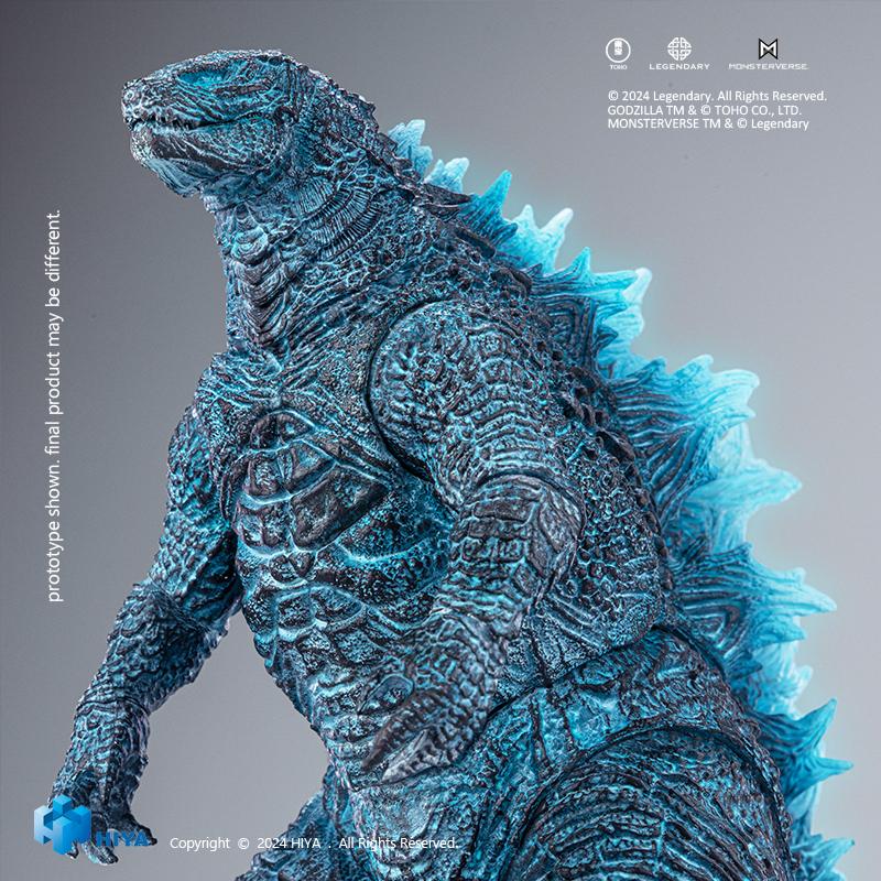 In Stock HIYA Exquisite Basic Series Godzilla X Kong The New Empire Energized Godzilla Action Figure,Collection Model Gift