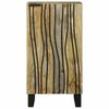 vidaXL Sideboard Natur 40 X 33 X 75 Cm Massives Mangoholz