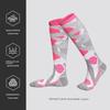 Winter Professional Ski Socks, Thickeneded, Warm, Non-Slip, Long Socks, Outdoor Mountaineering Sports Socks, Compression Calf Socks for Women