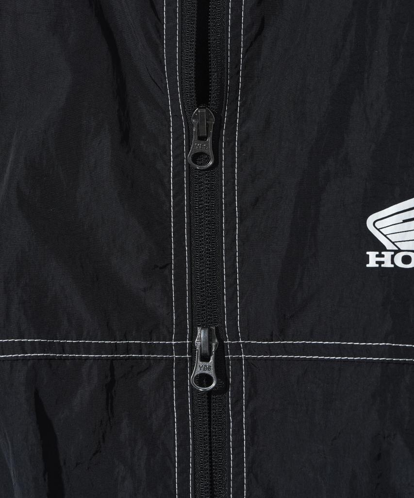 Phyps Motorcycle Honda Nylon Stitch Track Jacket_Black