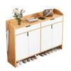 Multi Layer Simple Wooden Shoe Rack Vertical Storage Organizer Cabinet Hallway Shoe Rack Minimalist Armario Zapatero Furniture